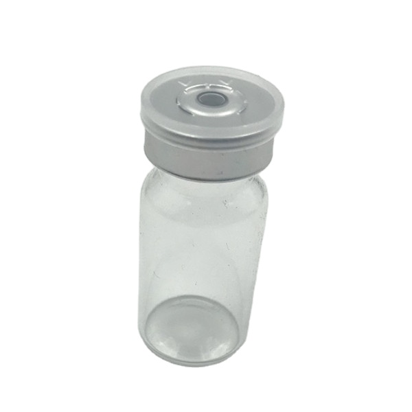 3ml 5ml 6ml 7ml 8ml 10ml 15ml 20ml 30ml transparent clear glass vial bottles for serum with rubber stopper cap