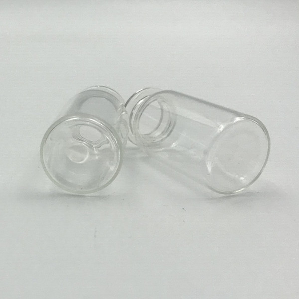 3ml 5ml 6ml 7ml 8ml 10ml 15ml 20ml 30ml transparent clear glass vial bottles for serum with rubber stopper cap
