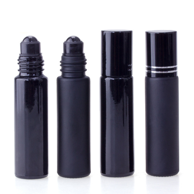 3ml 5ml 6ml 8ml 10ml 15ml amber clear blue glass roll on bottle with lids