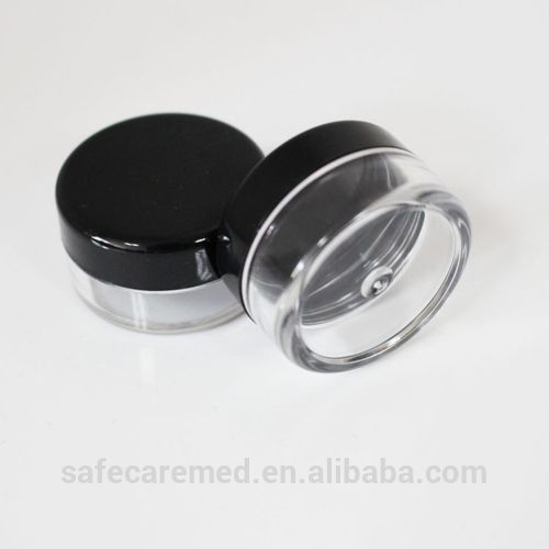 3ml 5ml 7ml 10ml Mini Small Cream Jar Plastic Cosmetic Jar