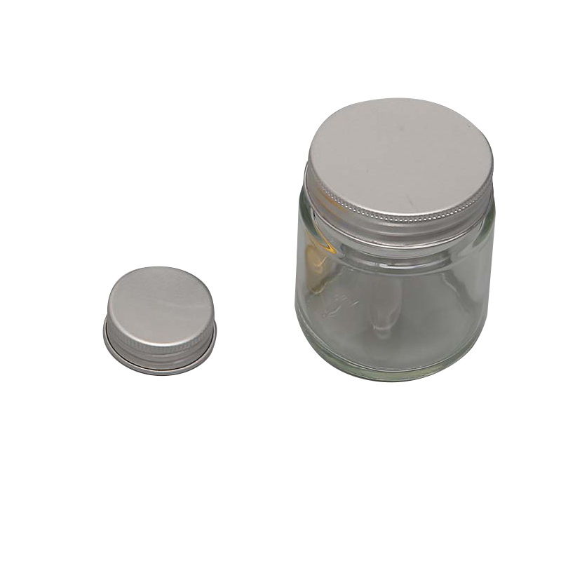 3ml 5ml 7ml 10ml Mini Small Cream childproof glass cosmetics jar with lid 1 gram glass container