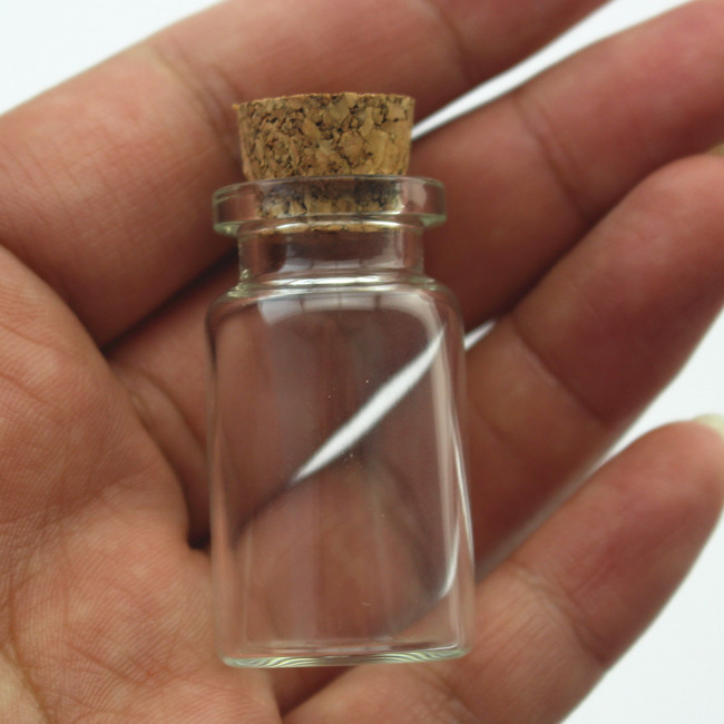 3ml 5ml 7ml 8ml 10ml 15ml 20ml 30ml clear glass wishing/small drift bottle/vials with cork for gift