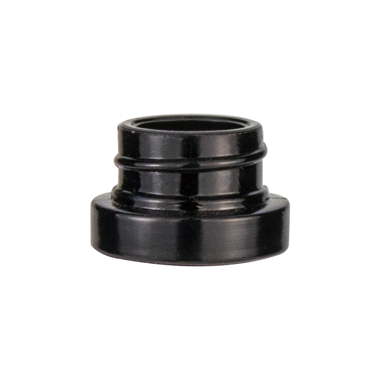 3ml 5ml 7ml 9ml black Child Proof Glass Jar With Child childproof cap