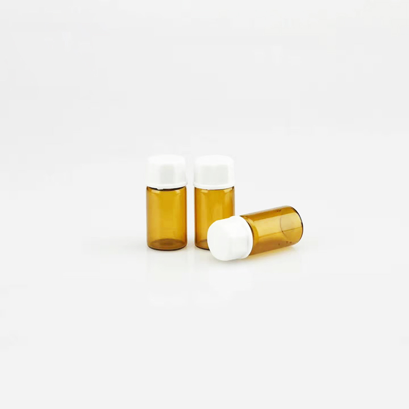 3ml 5ml 8ml 10ml 15ml clear pipette glass serum dropper bottles with gold aluminium middle collar and rubber top