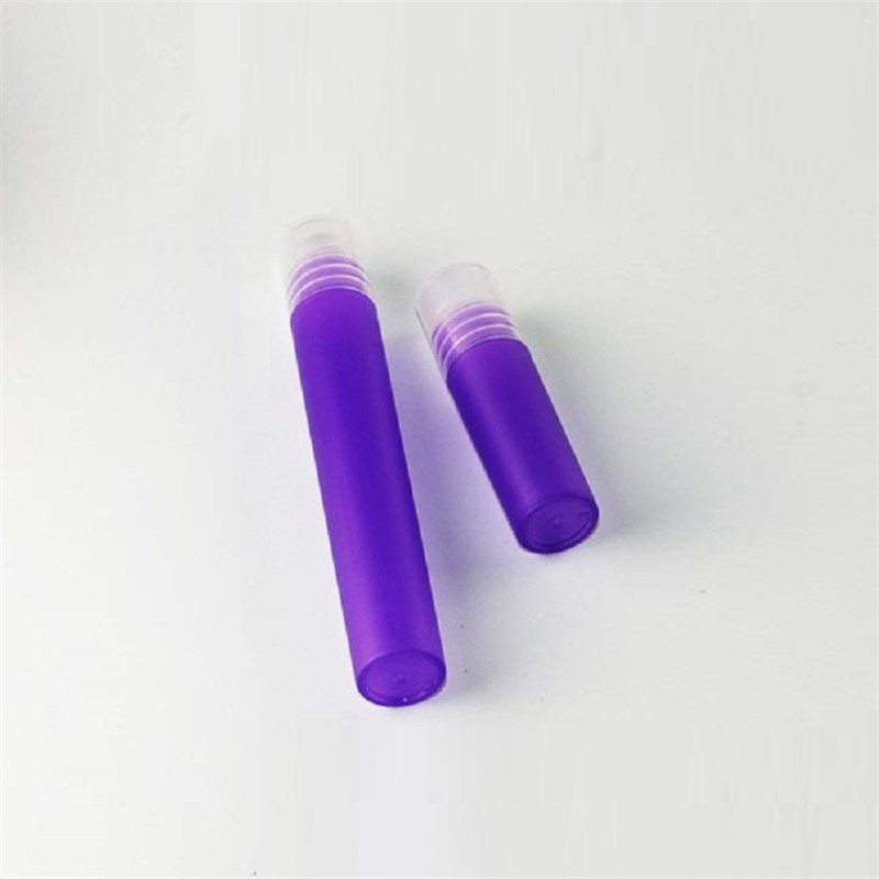 3ml 5ml 8ml 10ml frost blue purple pink Empty deodorant roller bottle plastic roll on bottle
