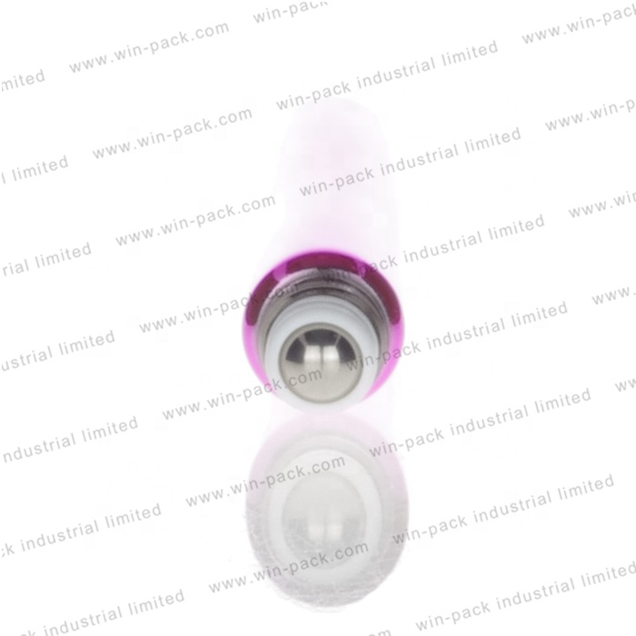 3ml 5ml 8ml 10ml hot sale roll on oil glass bottle with round top metal cap free sample