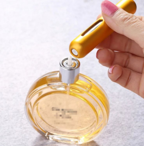 3ml 5ml Aluminum Bottom Refillable Travel Portable Perfume Atomizer Pump Spray Perfume Bottle
