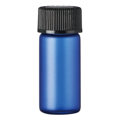 3ml 5ml blue frosted empty glass tube bottles perfume sample bottle for essential oils