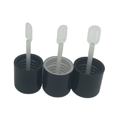 3ml 5ml clear mascara empty tube bottle wand with black bakelite cap