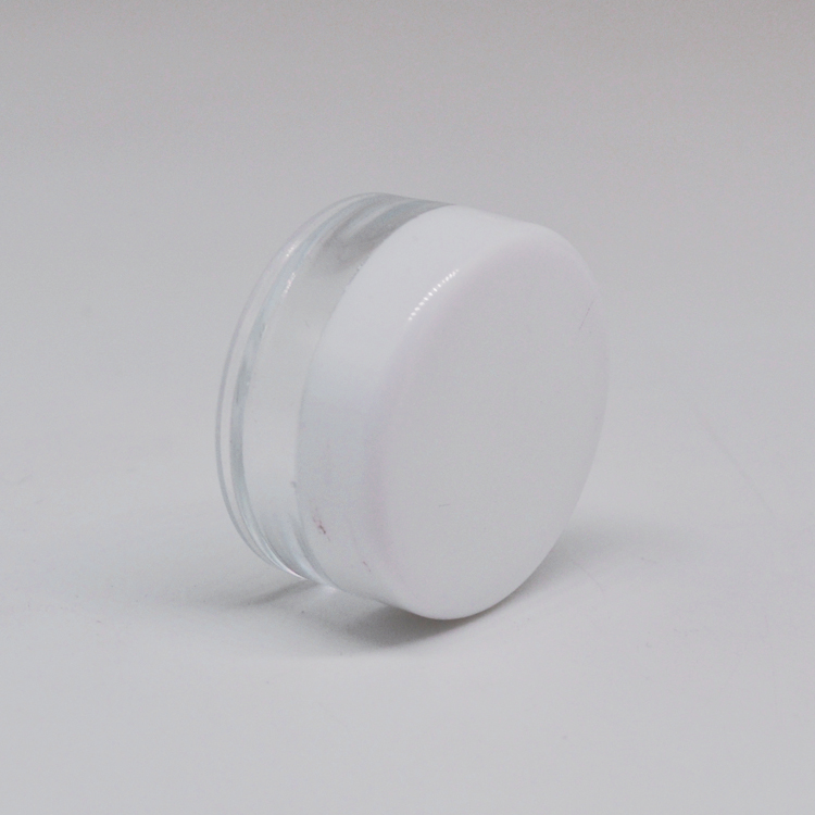 3ml 5ml cosmetic sample travel jars facial, eye, mask cream container 3g small pet plastic jar