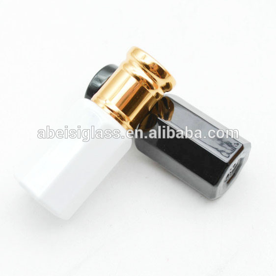 3ml 6ml 12ml Arabian oud attar gold screw cap glass perfume or agarwood oil fragrances in mini bottles