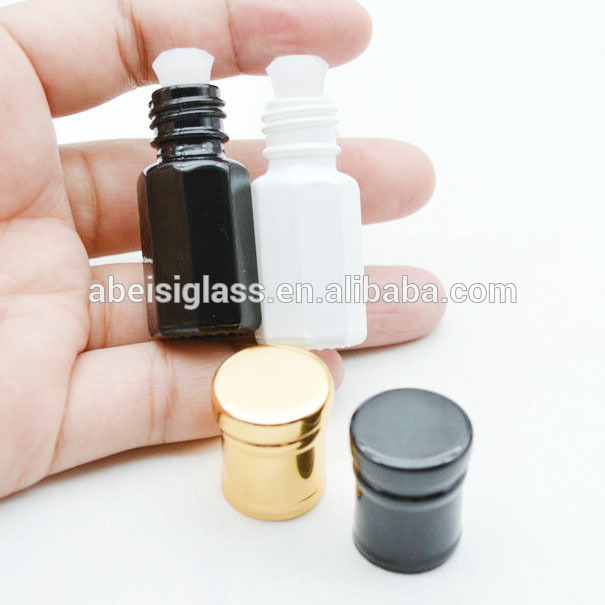 3ml 6ml 12ml Arabian oud attar gold screw cap glass perfume or agarwood oil fragrances in mini bottles