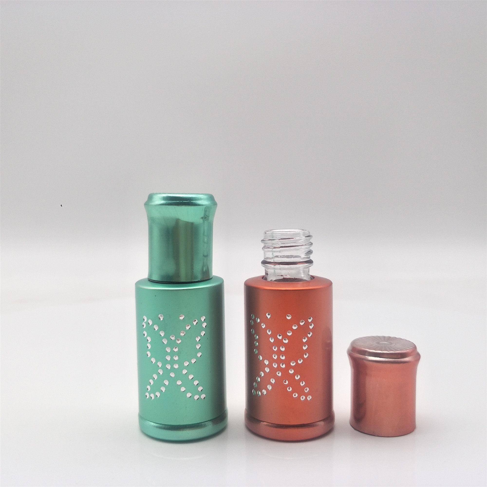 3ml,6ml,12ml Clear Colorful Aniseed Glass Roll On Bottle For Nail Polish Perfume Cosmetic Bottle