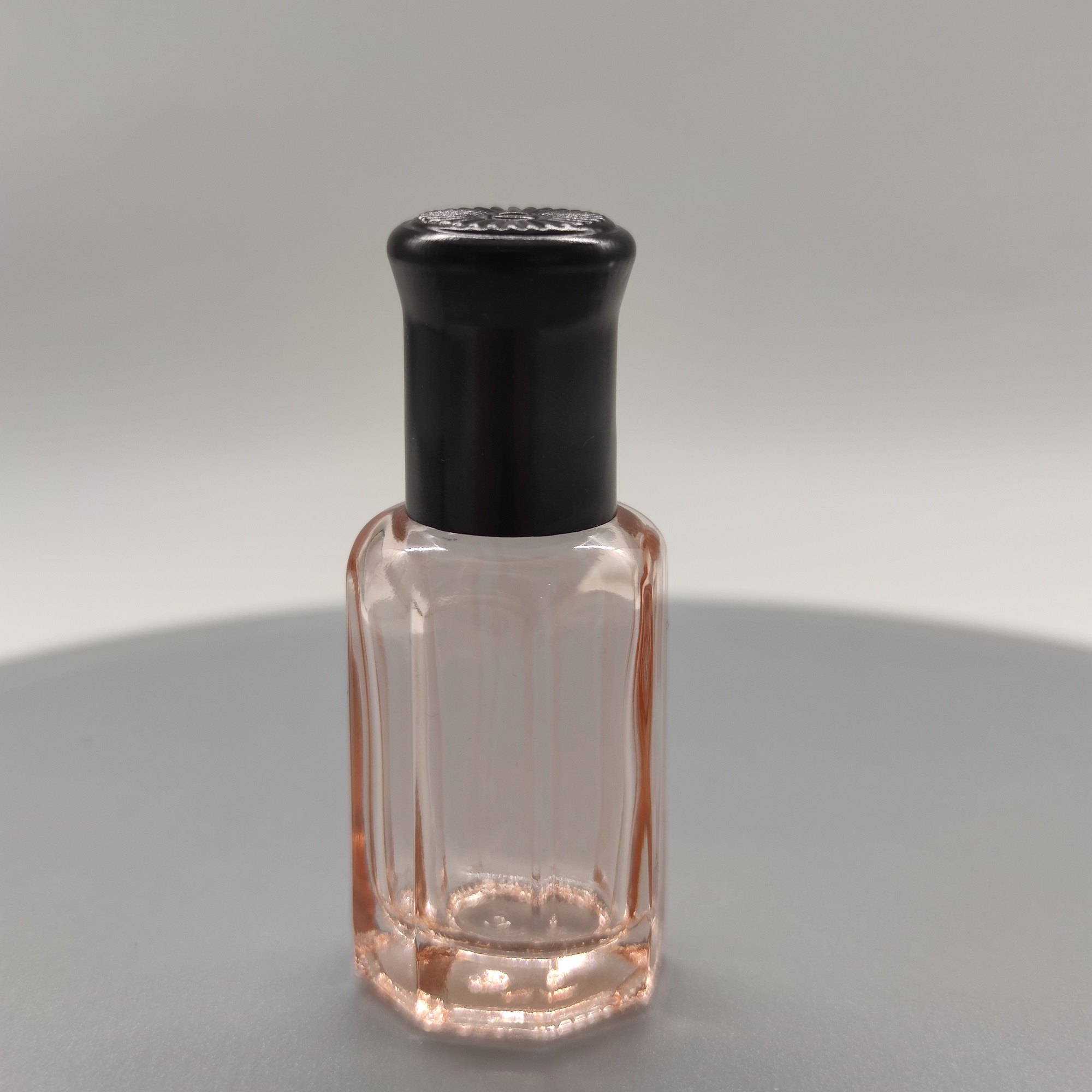 3ml 6ml 8ml 10ml 12ml Glass Bottle Stainless Steel Roller Ball 10ml Gray Blue Pink Perfume Roller Bottle Essential Oil Bottle