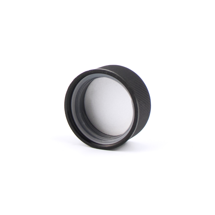 3ml 7ml Glass Jar Black Screw Cap Child Resistant Proof Lid Glass Jars for Skincare Products