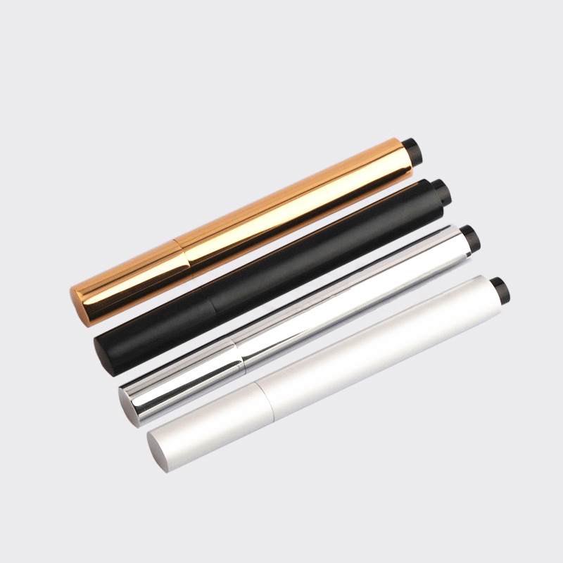 3ml Aluminum empty cosmetic correction cuticle oil click pen with brush