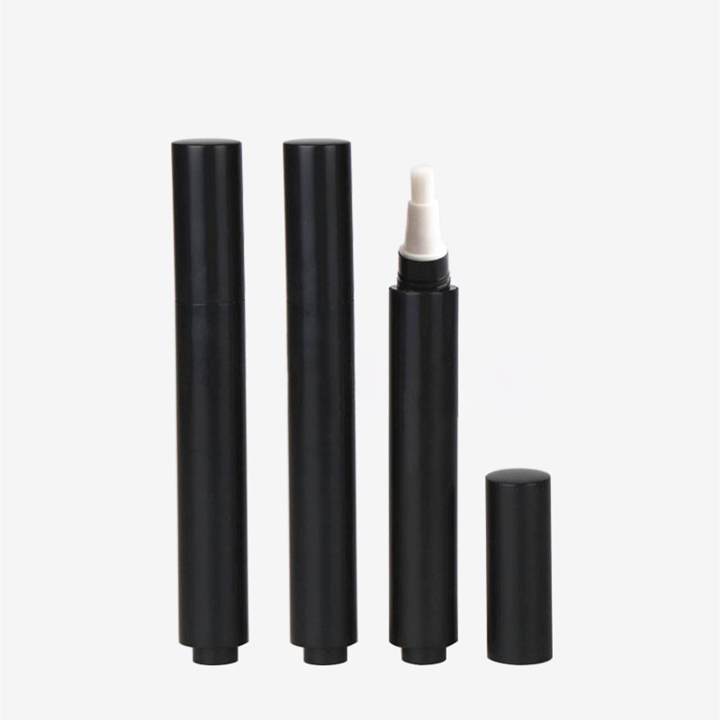 3ml Aluminum empty cosmetic correction cuticle oil click pen with brush