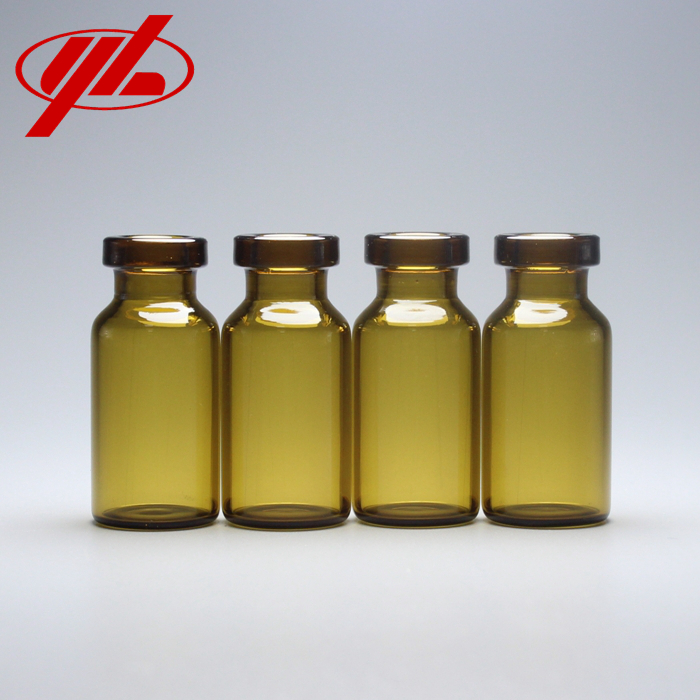 3ml Amber Low Borosilicate Little Tubular Glass Vial for Medicine