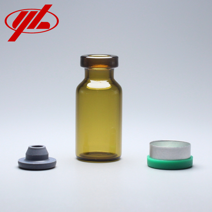 3ml Amber Low Borosilicate Little Tubular Glass Vial for Medicine