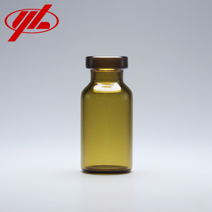 3ml Amber Low Borosilicate Little Tubular Glass Vial for Medicine
