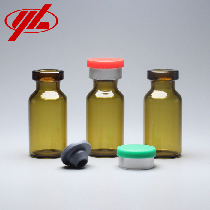 3ml Amber Low Borosilicate Little Tubular Glass Vial for Medicine