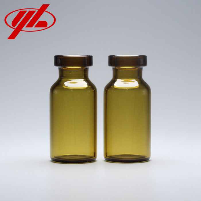 3ml Amber Low Borosilicate Little Tubular Glass Vial for Medicine