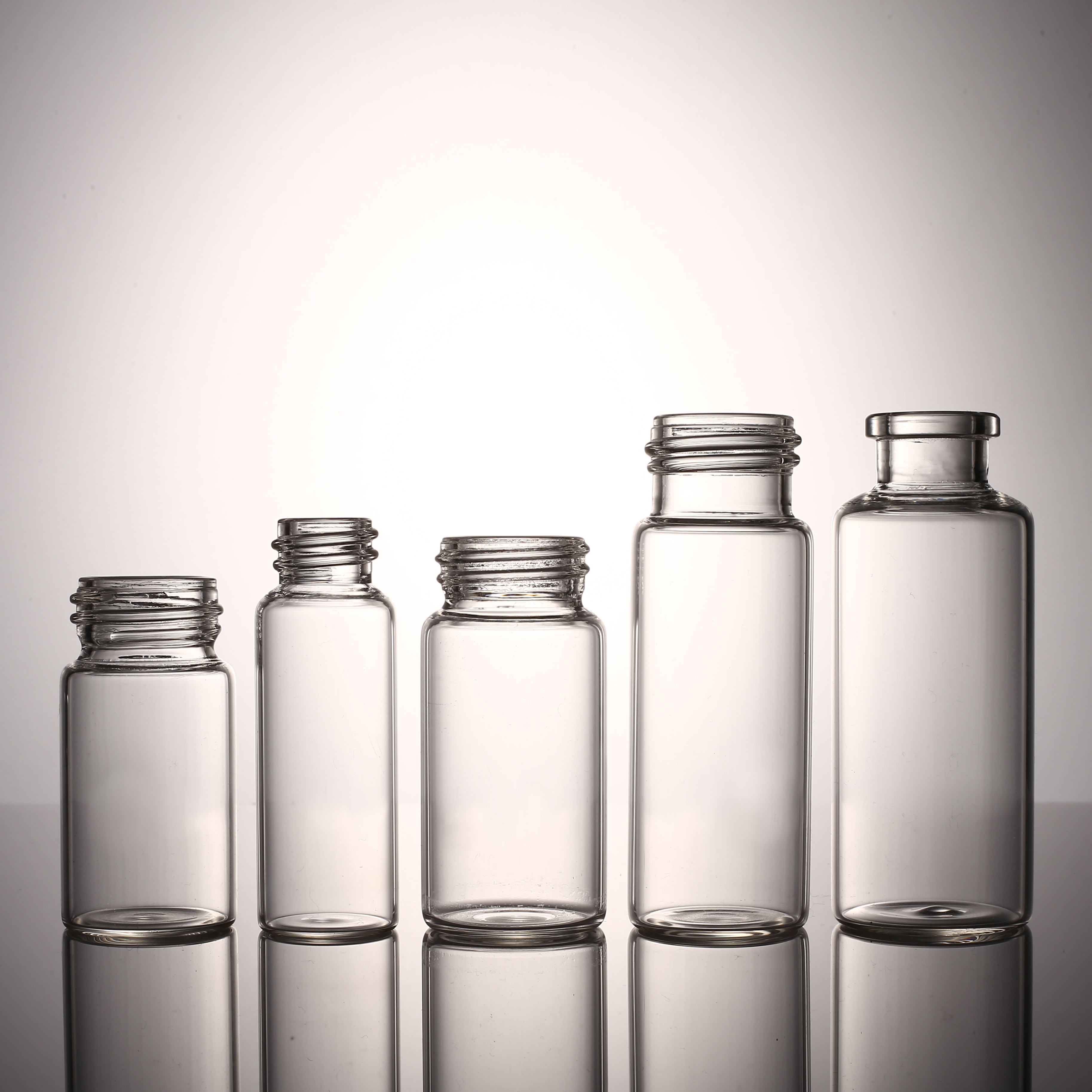 3ml Clear Tiny Low Borosilicate Tubular Glass Vial for Injection Medical glass bottle