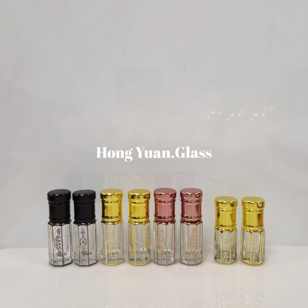 3ml High Quality Empty Glass Perfume Oil/Attar Bottles