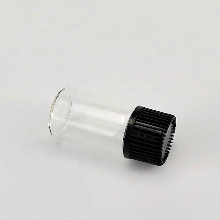 3ml Mini Clear Glass Vial essential oil glass bottle free sample glass packaging for cosmetic