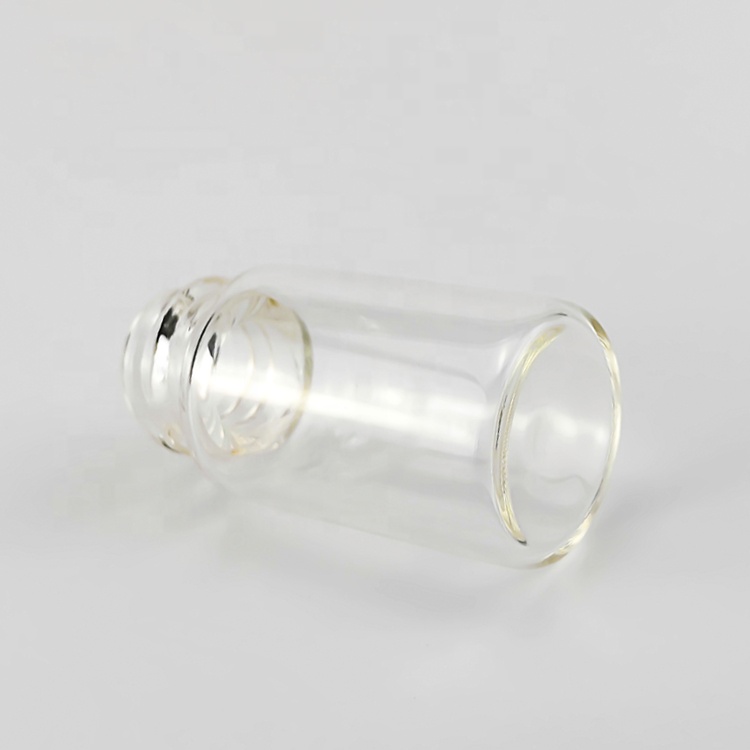 3ml Mini Clear Glass Vial essential oil glass bottle free sample glass packaging for cosmetic