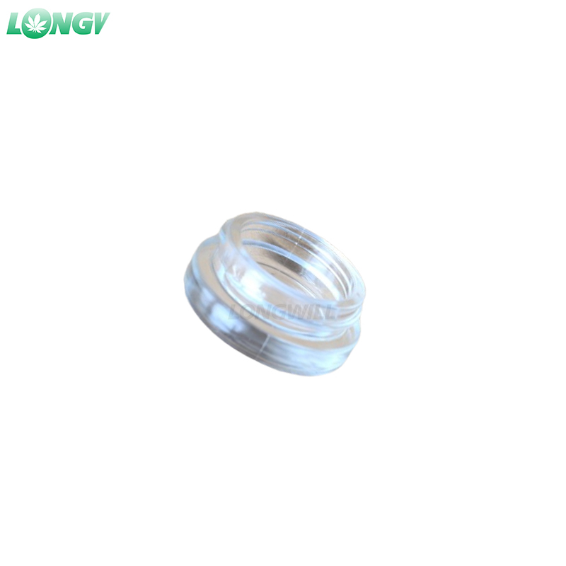 3ml glass jar Wax Containers Clear Color