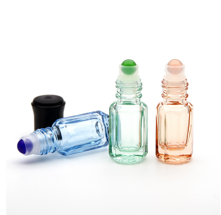 3ml new design glass roll on perfume bottle