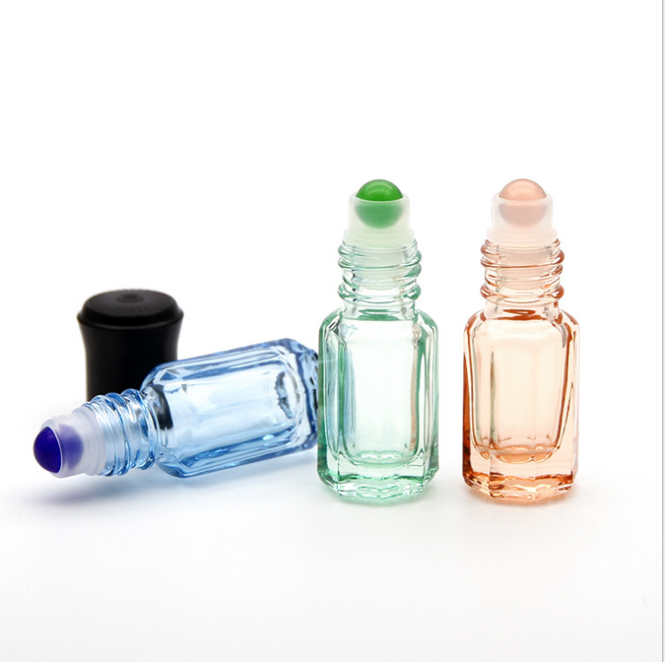 3ml new design glass roll on perfume bottle