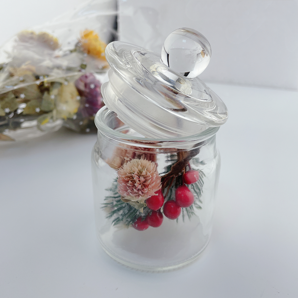 3oz 100ml 80ml 250ml 500ml 700ml Manufacturer Round Empty Storage Mini Cute Glass Mason Cookie Honey Jam Jar with Lid