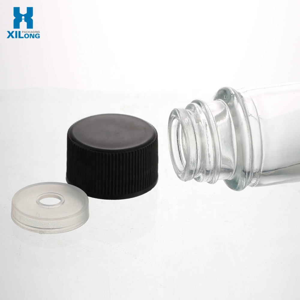 3oz 4oz 8oz 12oz Hot Sauce Bottles With Plastic Lid Metal Lid For BBQ