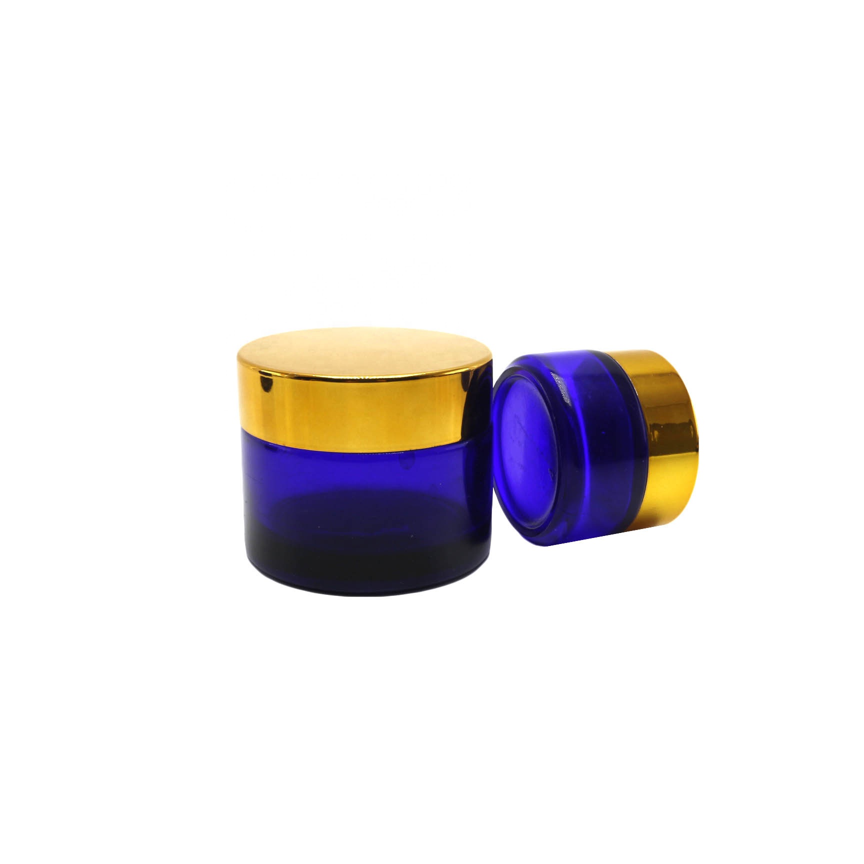 3oz 4oz glass jars with gold lids for Skin care product packaging GJ-CC24