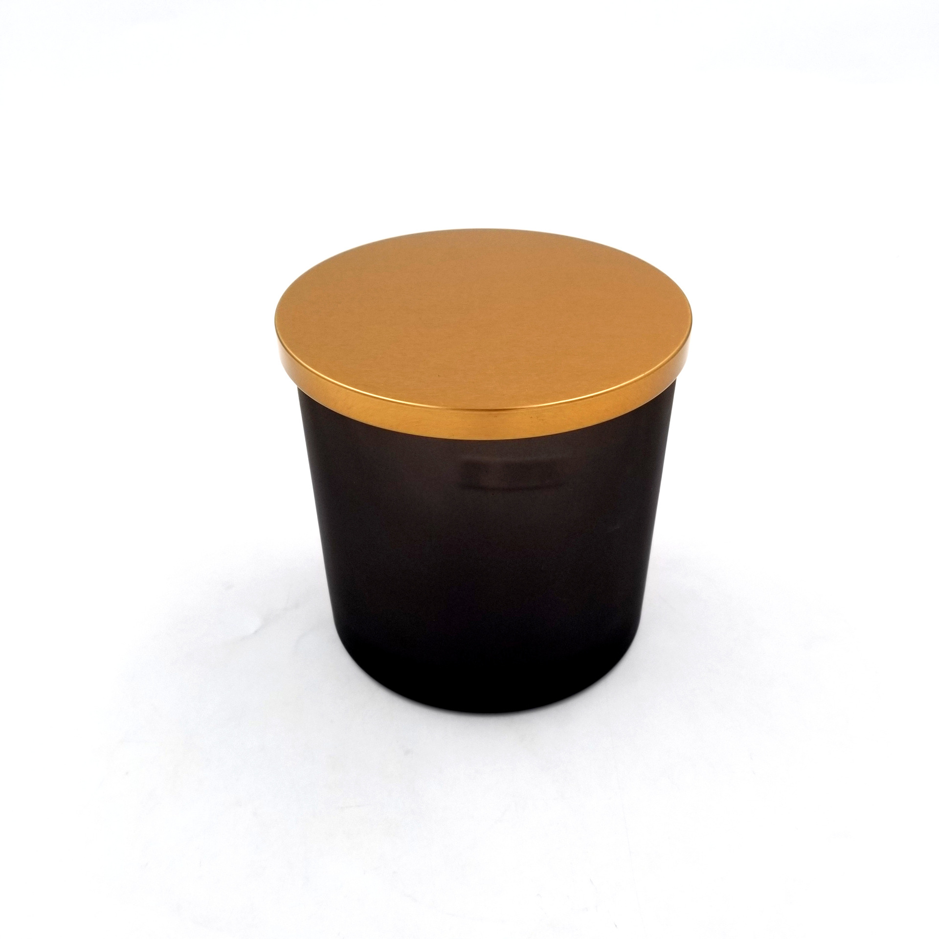 3oz 5oz 8oz Round shape Handmade unique coloured empty Glass Candle Jars