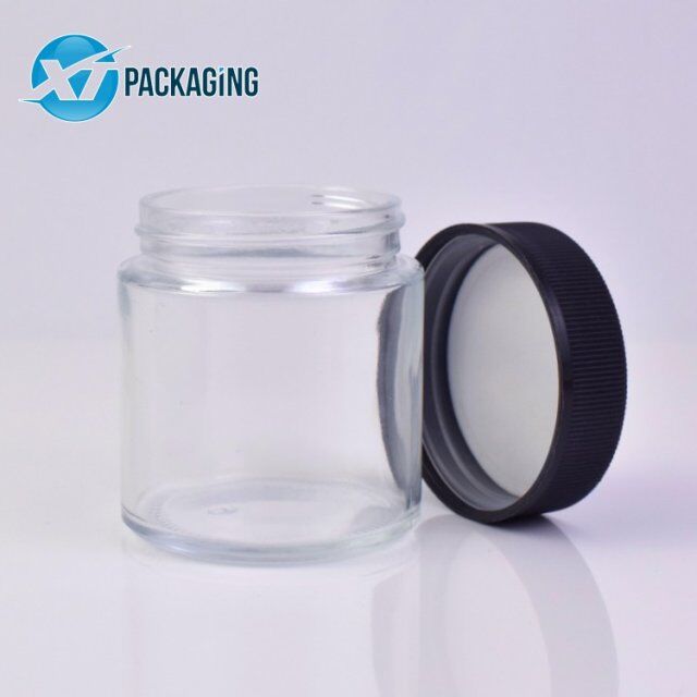 3oz childproof glass jar with CR cap
