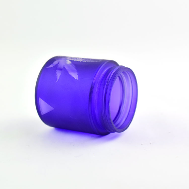 4 5 6oz Containers Glass Jar Child Resistance Hemp Flower Containers Portable Cream Glass Jar