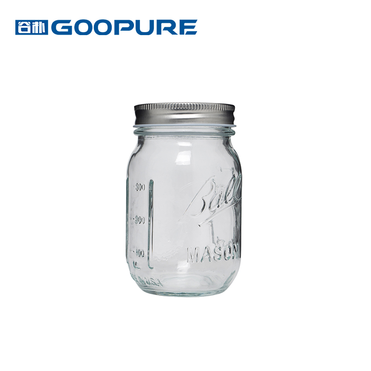 4 6 8 16 32oz wide mouth mason jars with handle lids
