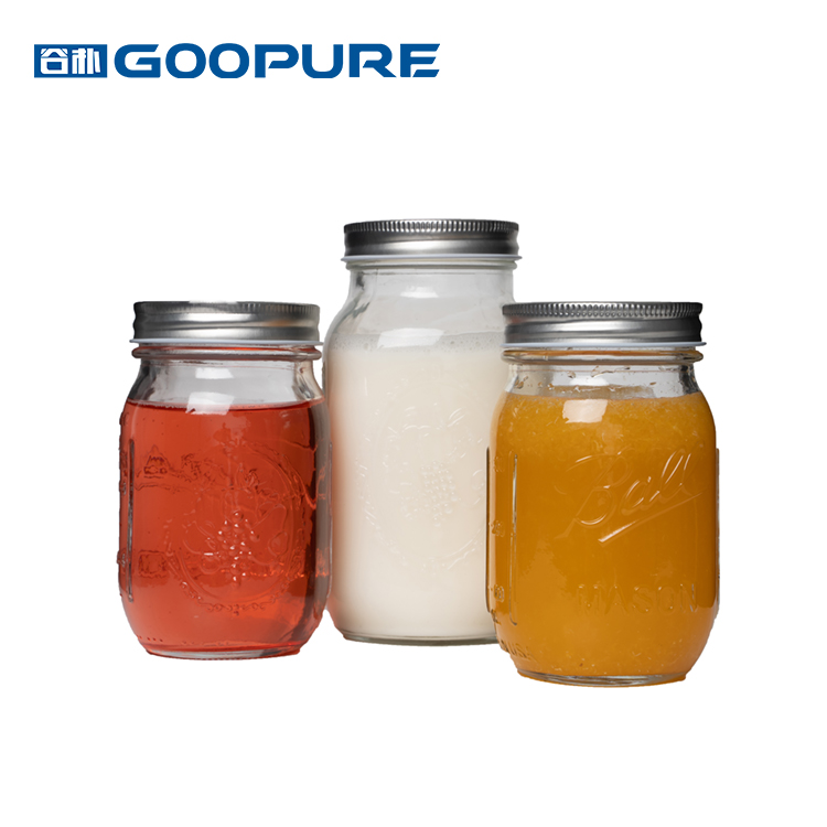 4 6 8 16 32oz wide mouth mason jars with handle lids