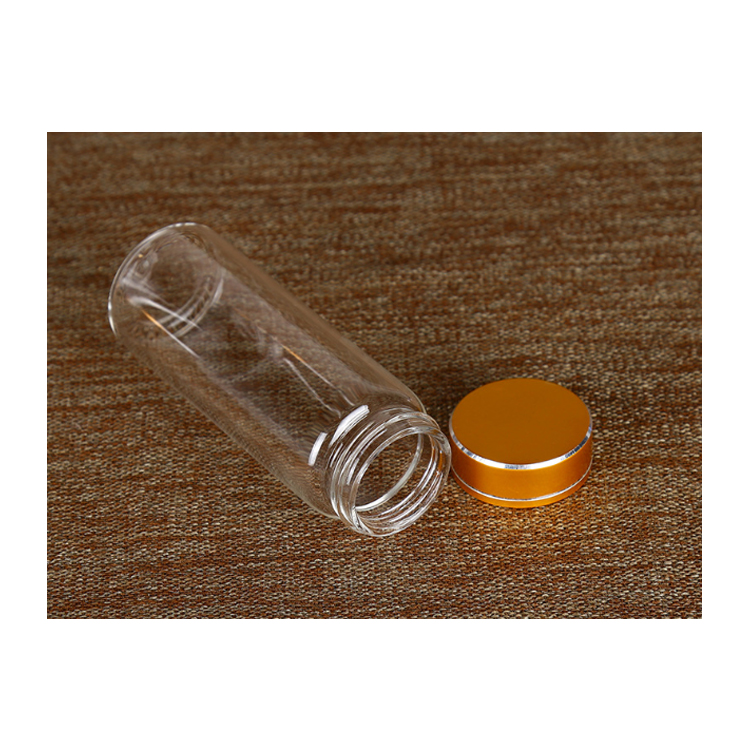 4 Dram Clear Glass Ginseng Vial For Fairy Lip Balm Containers