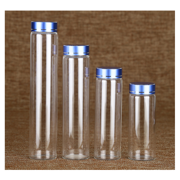 4 Dram Clear Glass Ginseng Vial For Fairy Lip Balm Containers