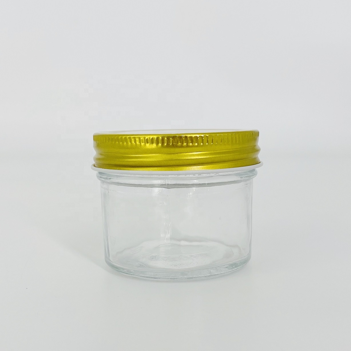 4 OUNCE regular mouth glass jelly mason jars with lids and bands