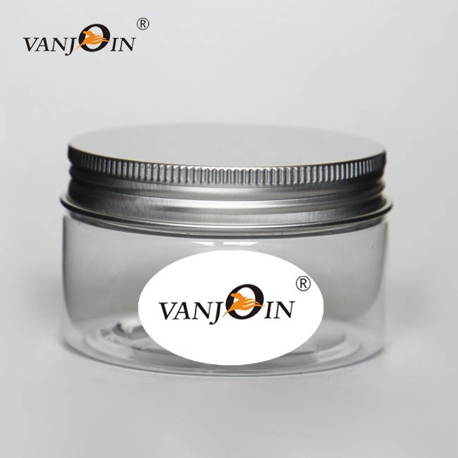 4 Ounce 120ml 200ml Wide Neck PET Plastic Inner Liner Hair Gel Cosmetic Jar for Face Cream