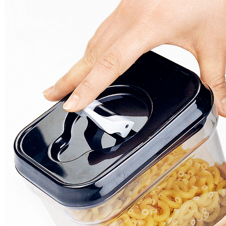 4 Pcs Plastic Storage Jar Set Air Tight Storage Jar Kitchen Containers storage