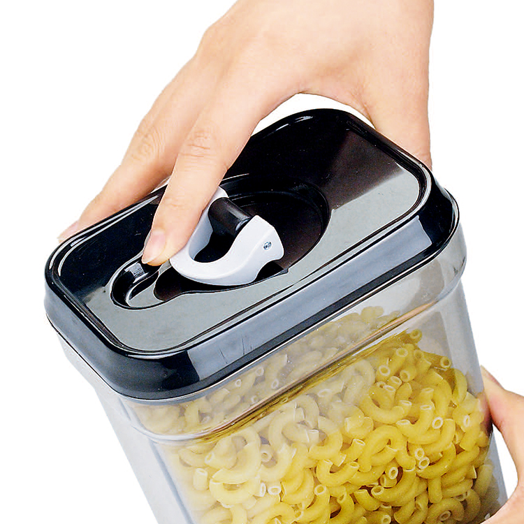 4 Pcs Plastic Storage Jar Set Air Tight Storage Jar Kitchen Containers storage