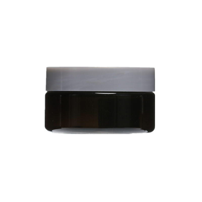 4 oz 250g beauty empty round pet jar biodegradable plastic cosmetic packaging