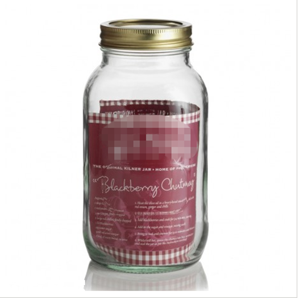 4 oz 8oz 12 oz 16 oz 32 oz glass mason jar with metal lid/ wide mouth mason jam jar