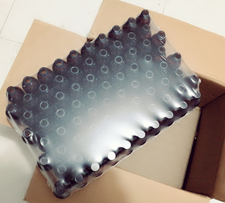 4 oz Clear Boston Round Bottle with Black Glass Dropper for CBD Oil